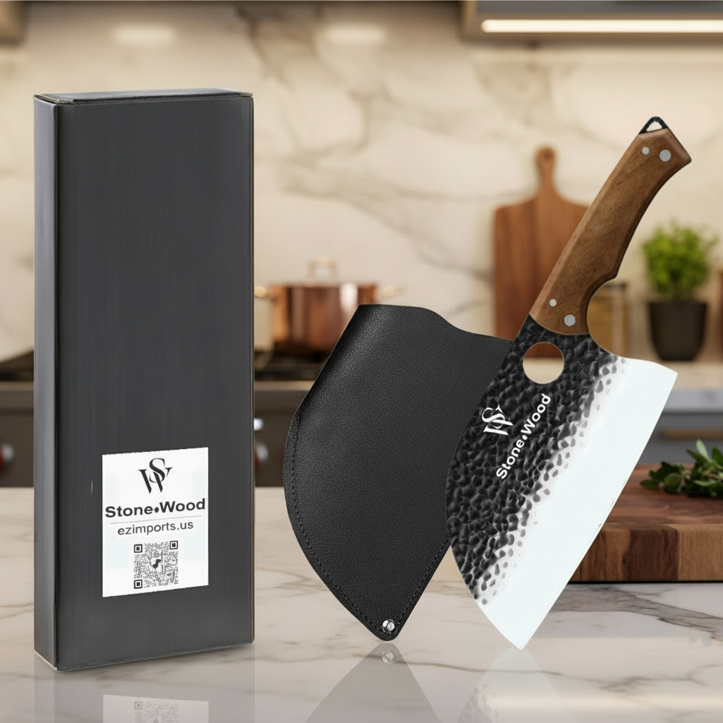 Cleaver Serbian style Butcher Knife