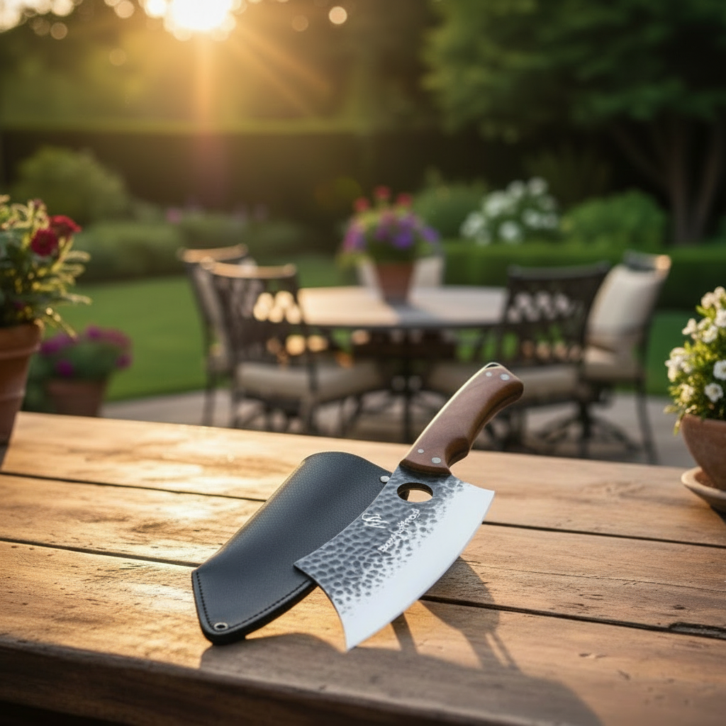 Cleaver Viking style Butcher Knife