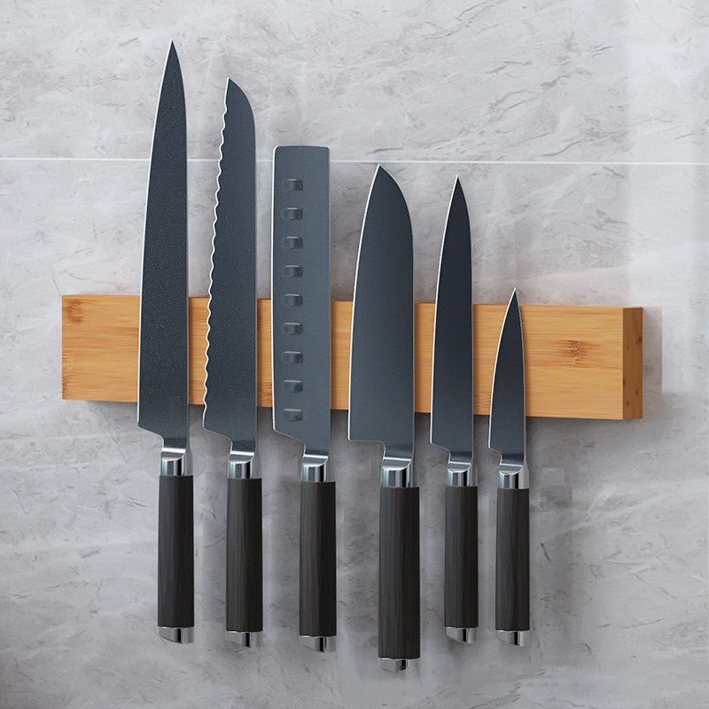 Magnetic Knife Holder, Bamboo Hardwood, 16"