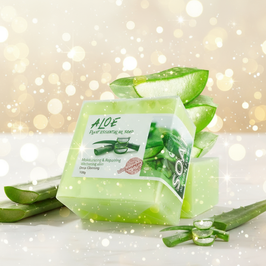 Handmade Soap with Aloe Vera, 100g