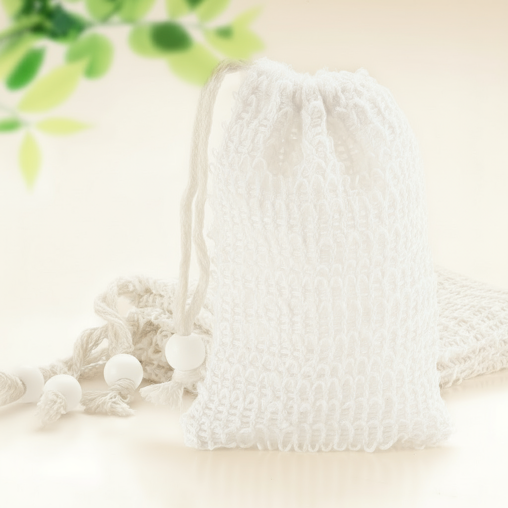 Mesh Foaming Soap Pouch for Shower