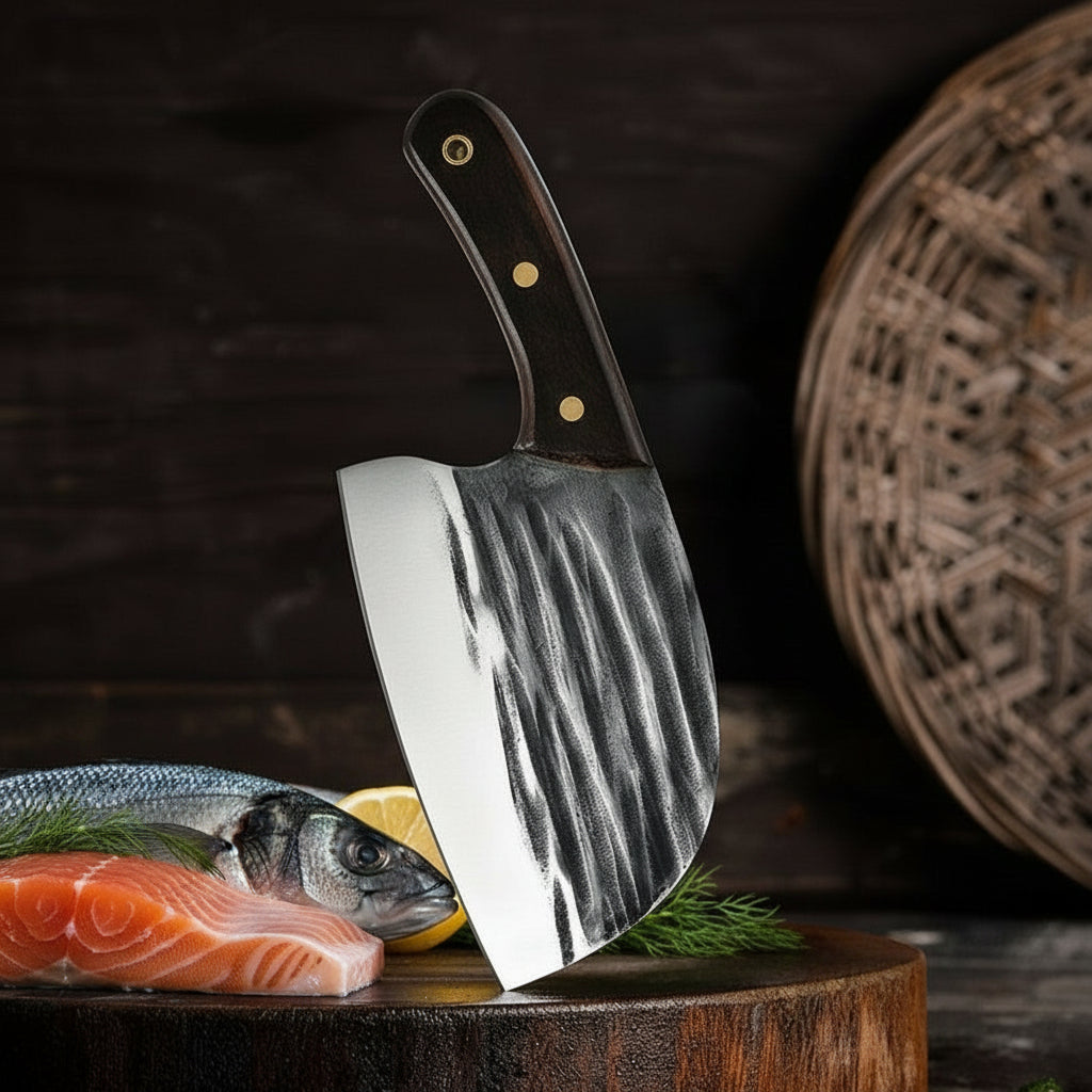 Chief Boning Serbian Chopping Knife