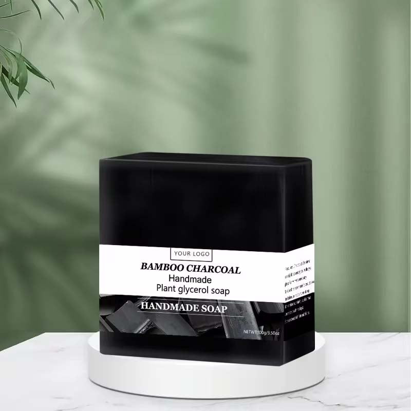 Handmade Soap with Bamboo Charcoal, 100g