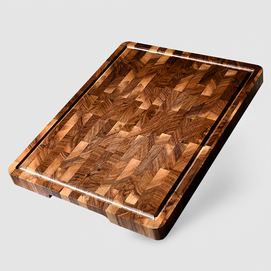 Chief's Upscale Cutting Board, Organic Acacia Hardwood
