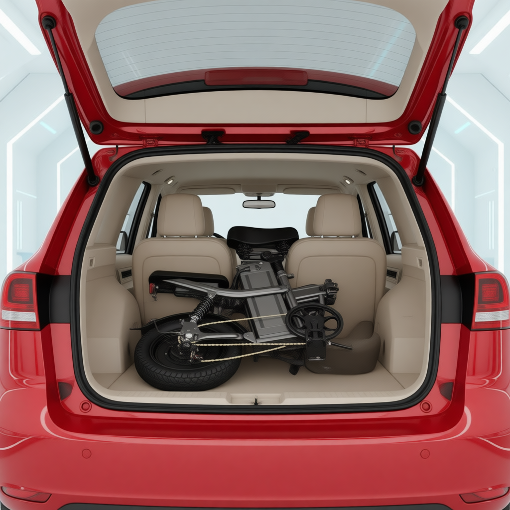 Electric Foldable Bicycle, 48V, 10Ah, 400W (Special order, North Florida, Local Pick-up/Delivery Only)