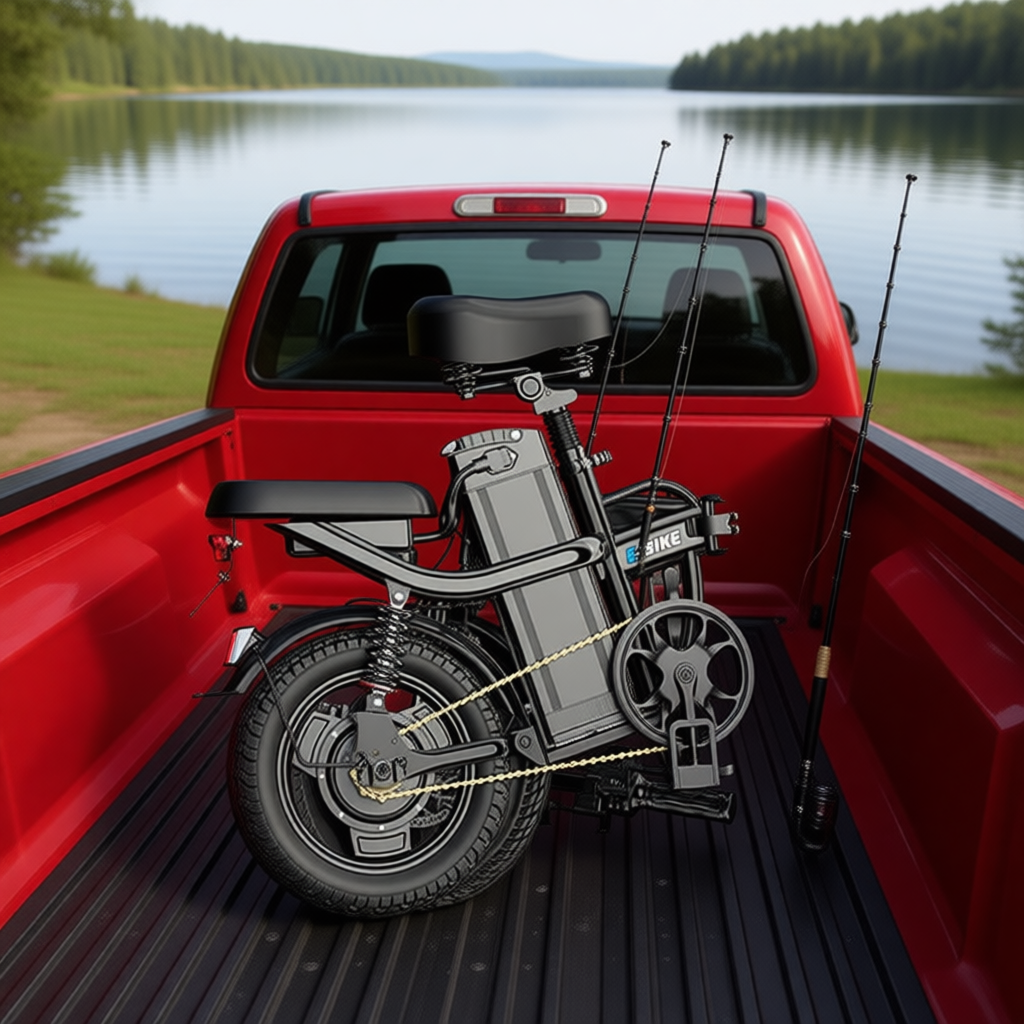 Electric Foldable Bicycle, 48V, 10Ah, 400W (Special order, North Florida, Local Pick-up/Delivery Only)