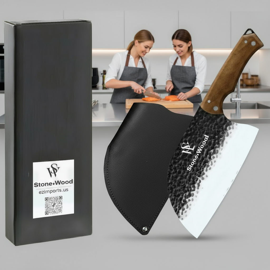Cleaver Serbian style Butcher Knife