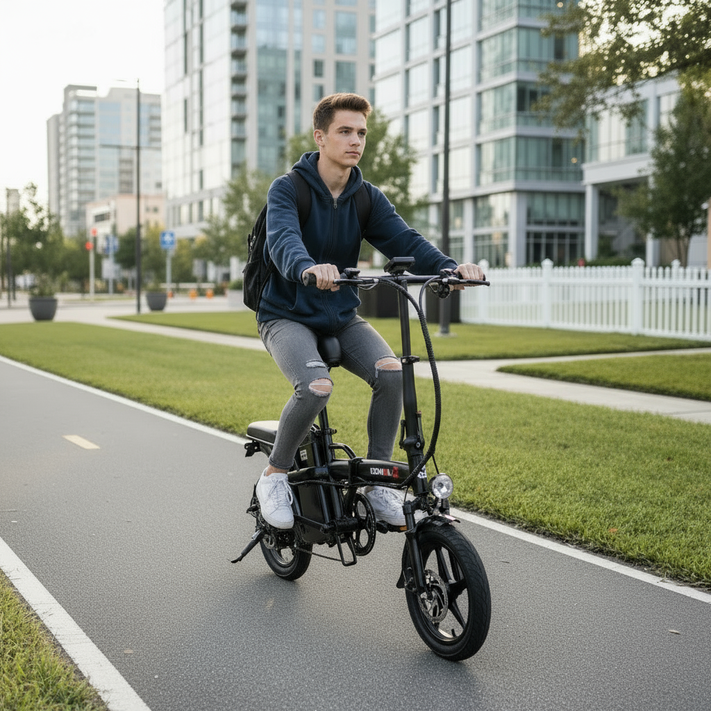 Electric Foldable Bicycle, 48V, 10Ah, 400W (Special order, North Florida, Local Pick-up/Delivery Only)