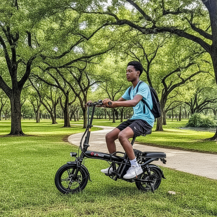 Electric Foldable Bicycle, 48V, 10Ah, 400W (Special order, North Florida, Local Pick-up/Delivery Only)