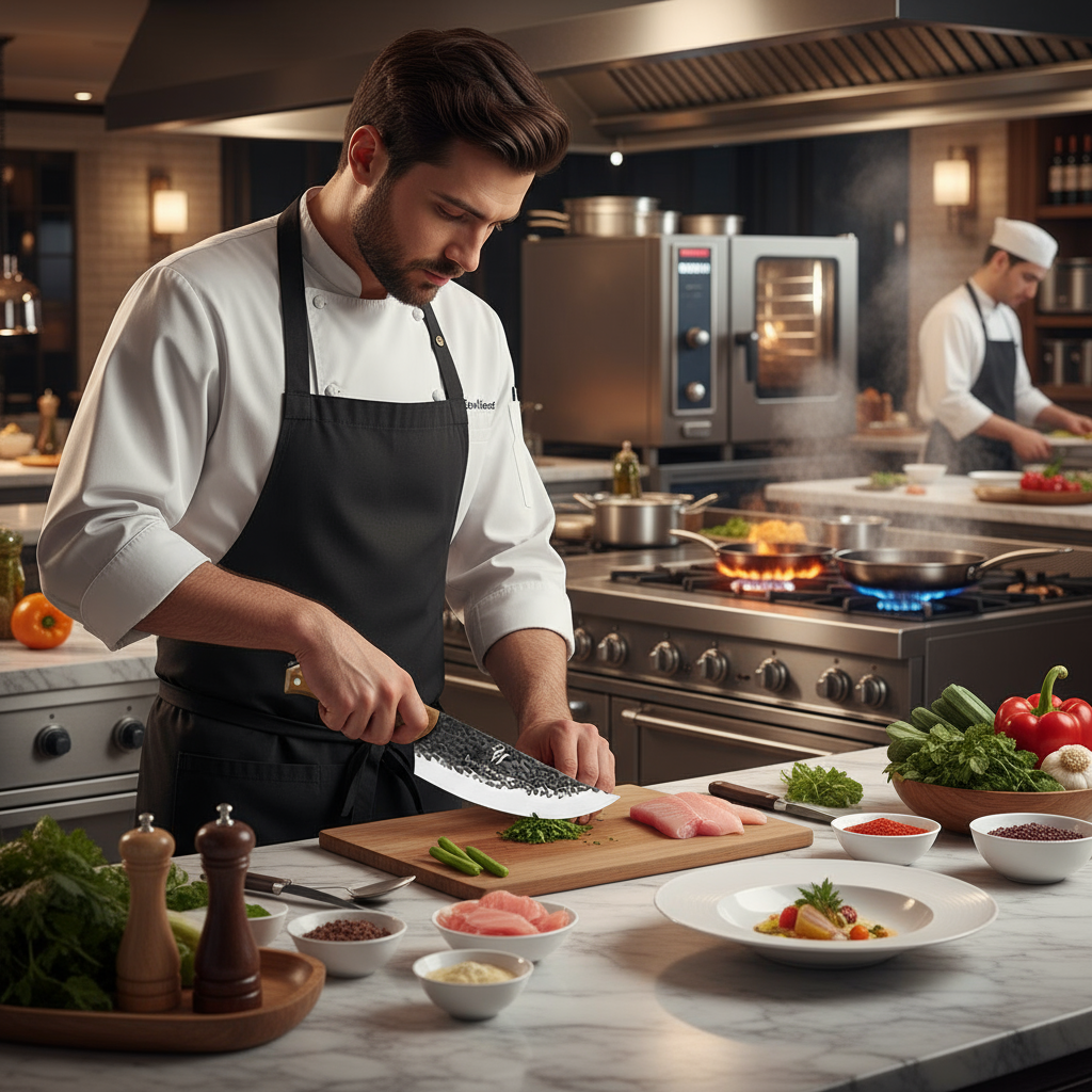 European-style Butcher Chef Knife