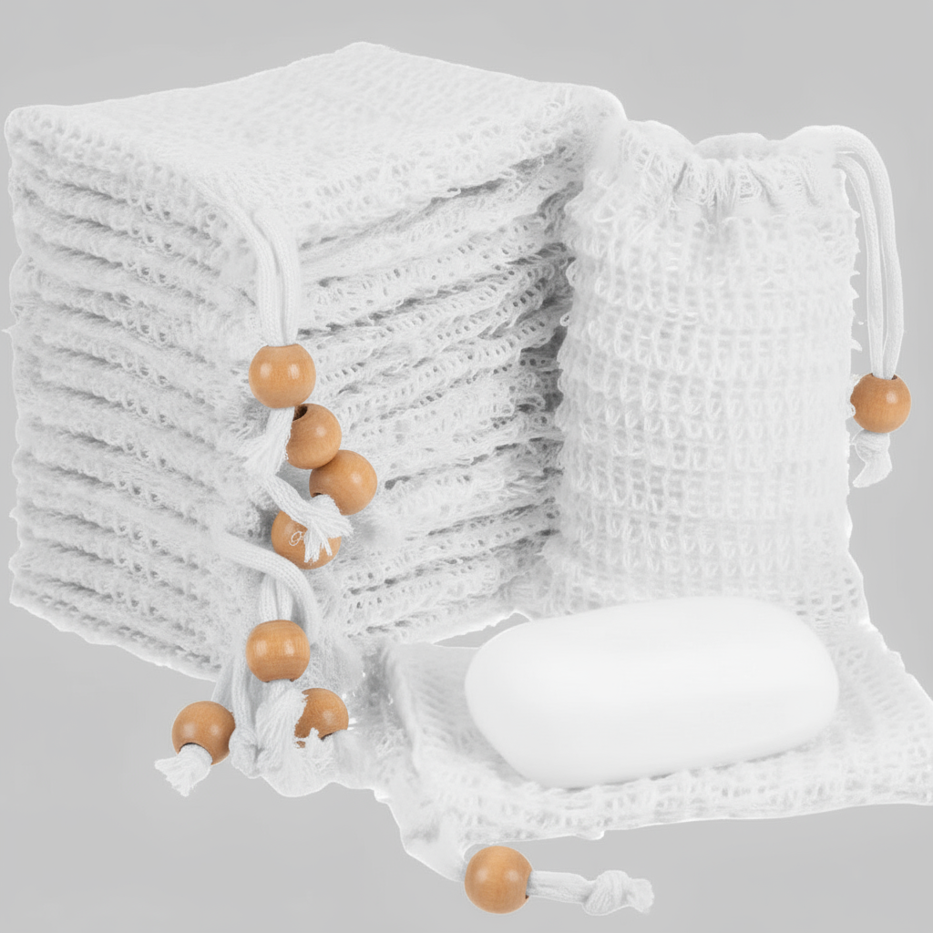 Mesh Foaming Soap Pouch for Shower