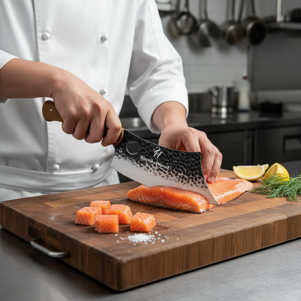 Cleaver Viking style Butcher Knife