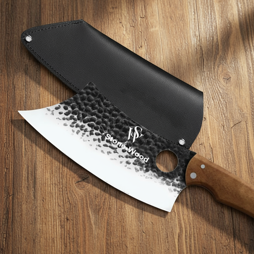 Cleaver Viking style Butcher Knife