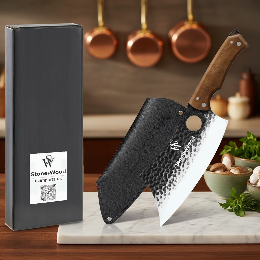 Cleaver Viking style Butcher Knife