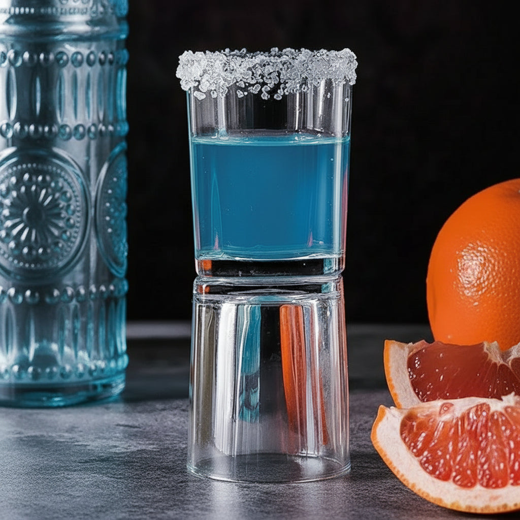 Square Shot Glass Set, 2.2 Oz, 4-pack