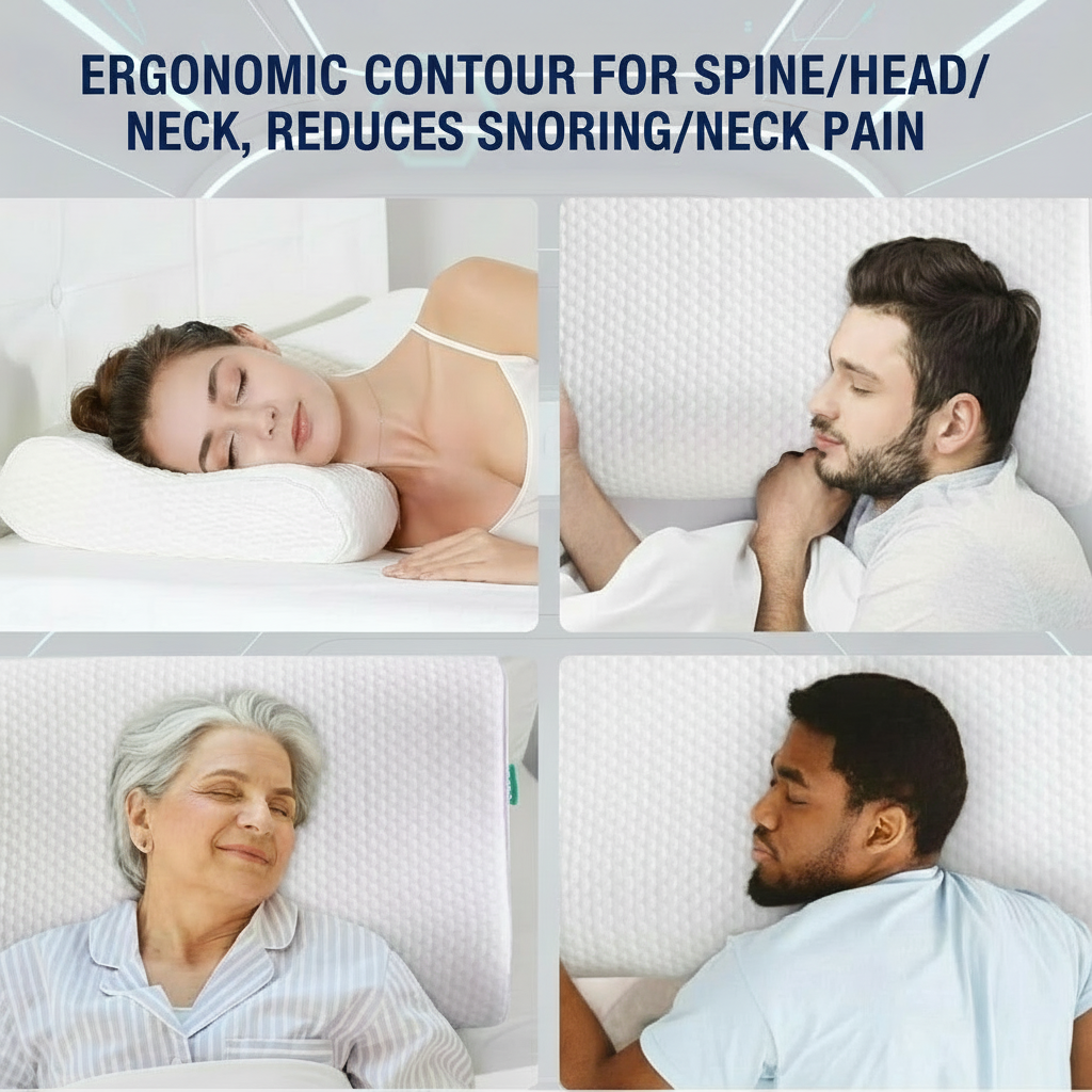 Memory Foam Pillow, 12x16 inches