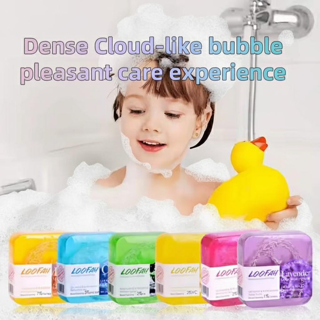 Aloe Vera and Loofah Soap, 100g