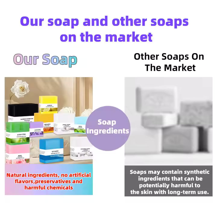 Handmade Soap with Rose, 100g