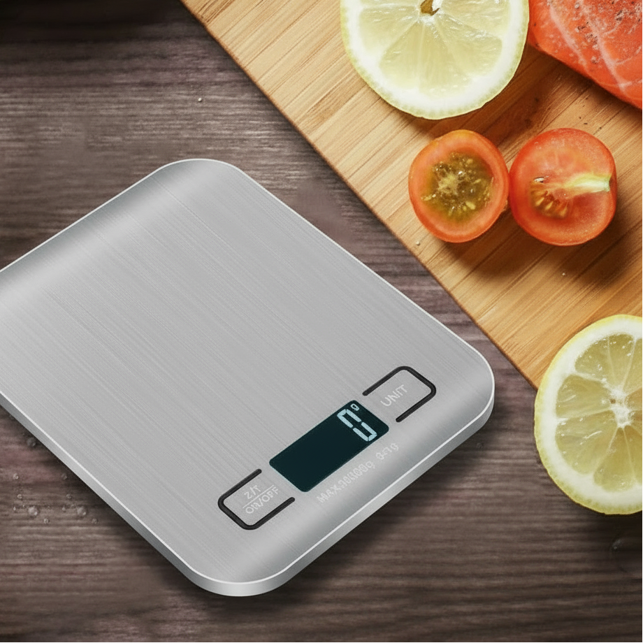 Household Digital Scale, Stainless Steel