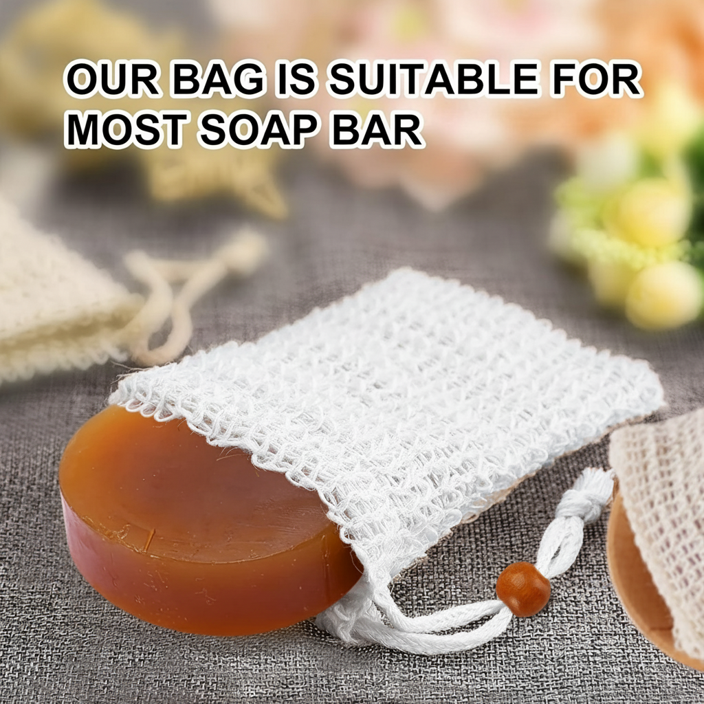 Mesh Foaming Soap Pouch for Shower