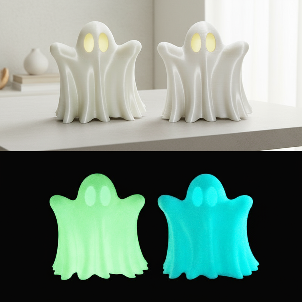 PLA 3D Printer Luminous Filament, 1kg (2.2lb) Spool, 1.75mm +/- 0.05mm