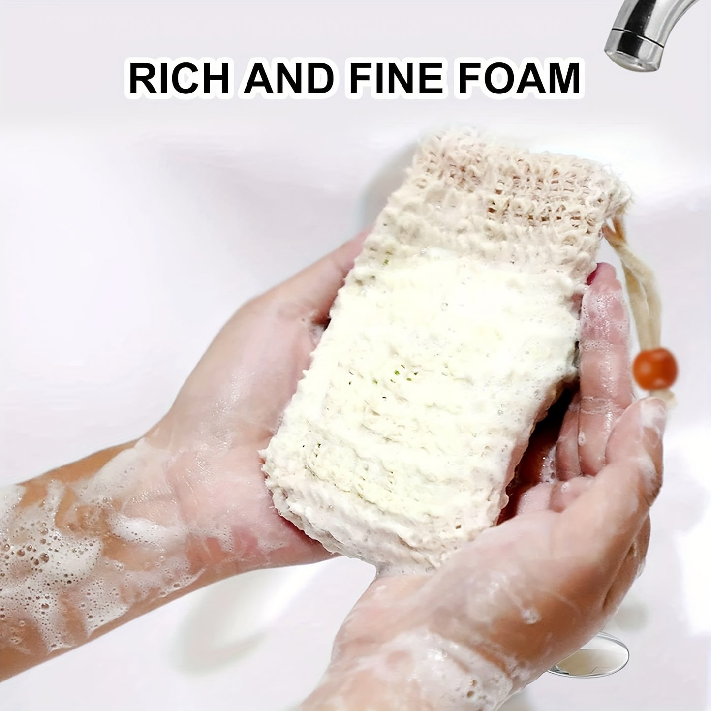Mesh Foaming Soap Pouch for Shower