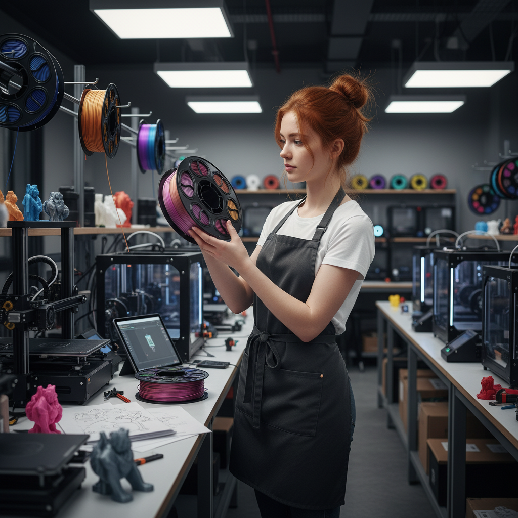 PLA 3D Printer Filament, Silk Three-Color, 1kg (2.2lb) Spool, 1.75mm +/- 0.03mm