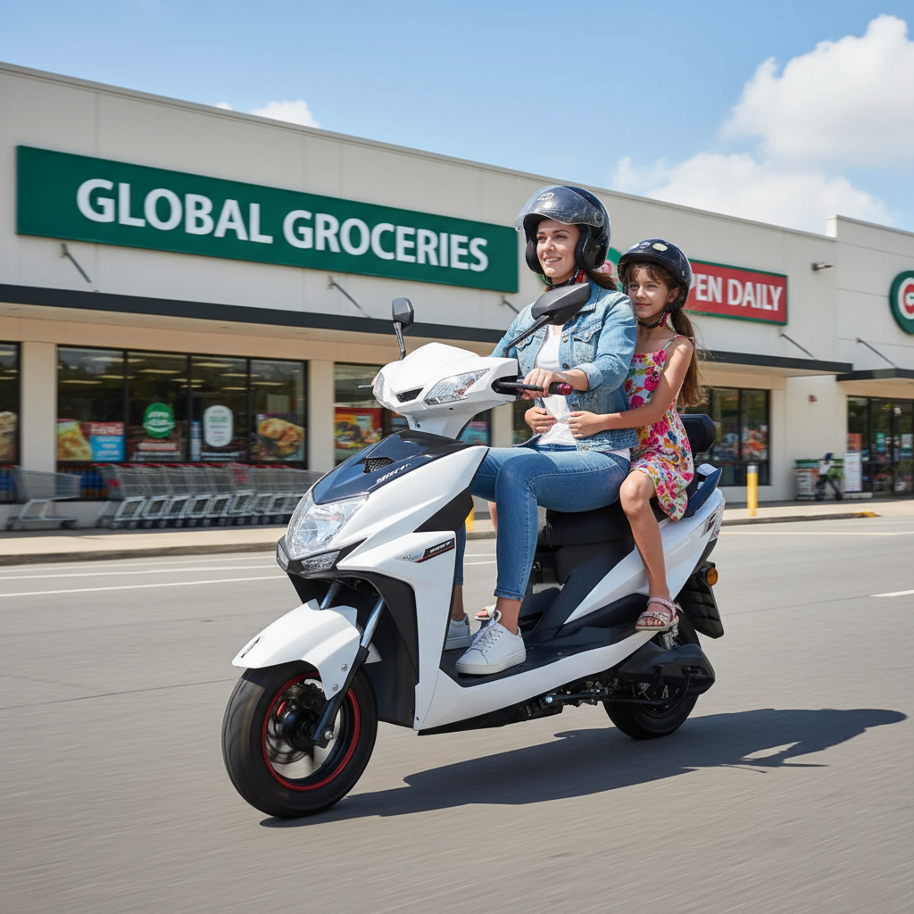 Electric Scooter, 60V, 20Ah, 1000W (Special order, North Florida, Local Pick-up/Delivery Only)