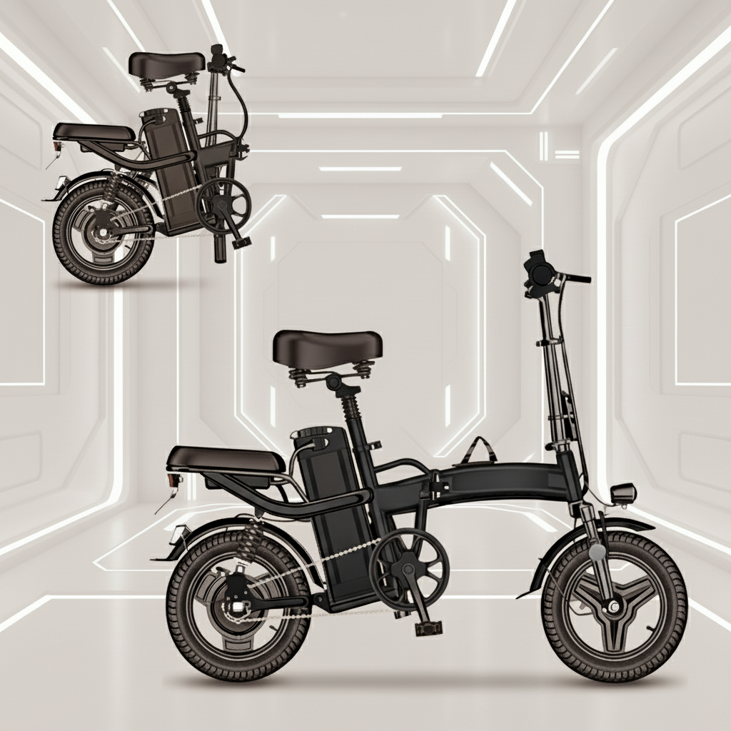 Electric Foldable Bicycle, 48V, 10Ah, 400W (Special order, North Florida, Local Pick-up/Delivery Only)