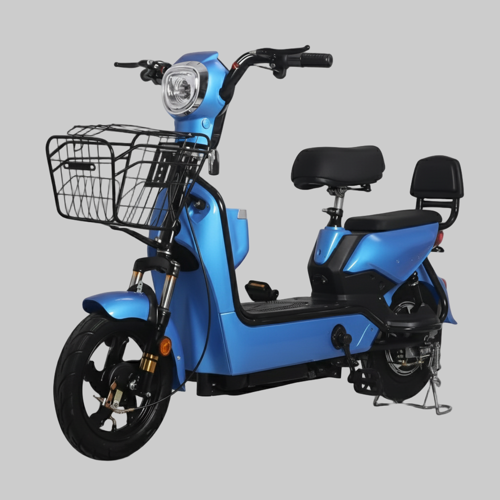 Electric City Bike/Moped Two Seats, 48V, 12Ah, 500W (Special order, Local Pick-up/Delivery Only, North Florida)