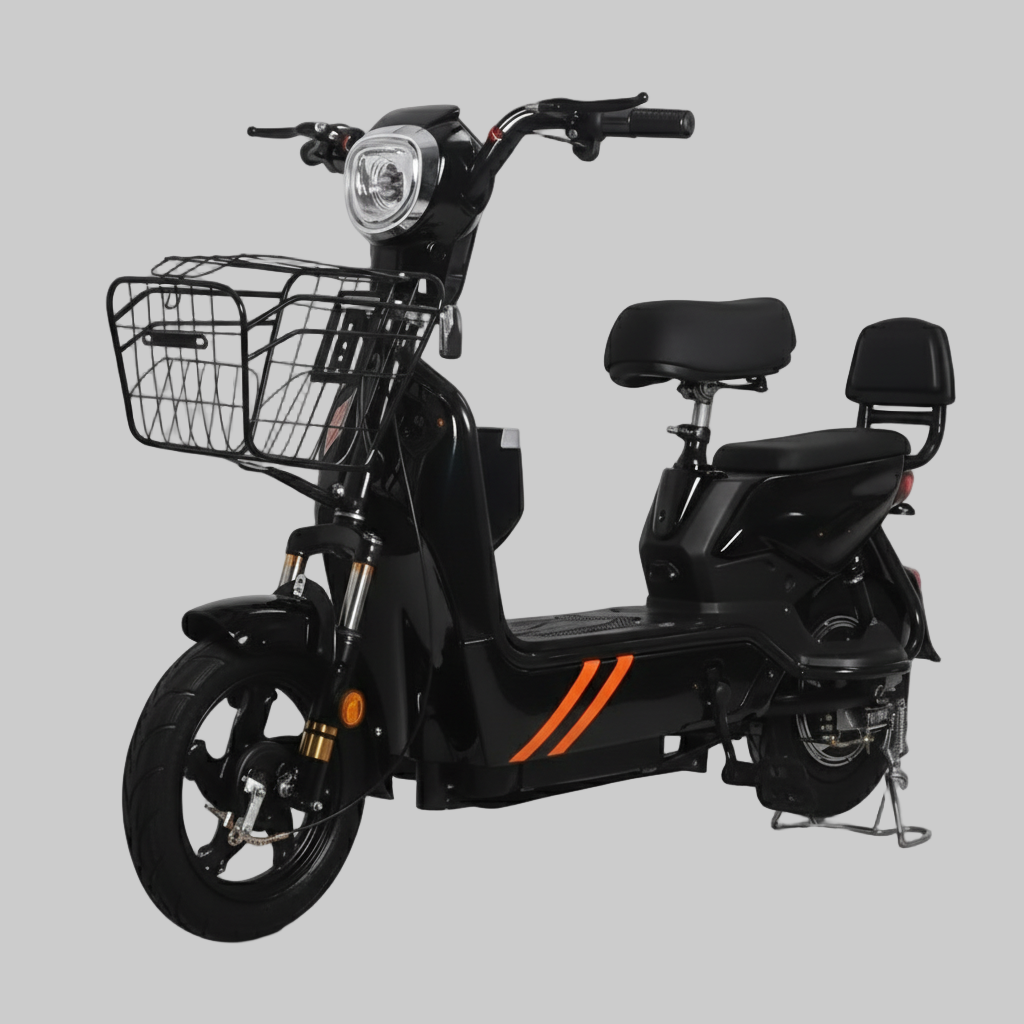 Electric City Bike/Moped Two Seats, 48V, 12Ah, 500W (Special order, Local Pick-up/Delivery Only, North Florida)