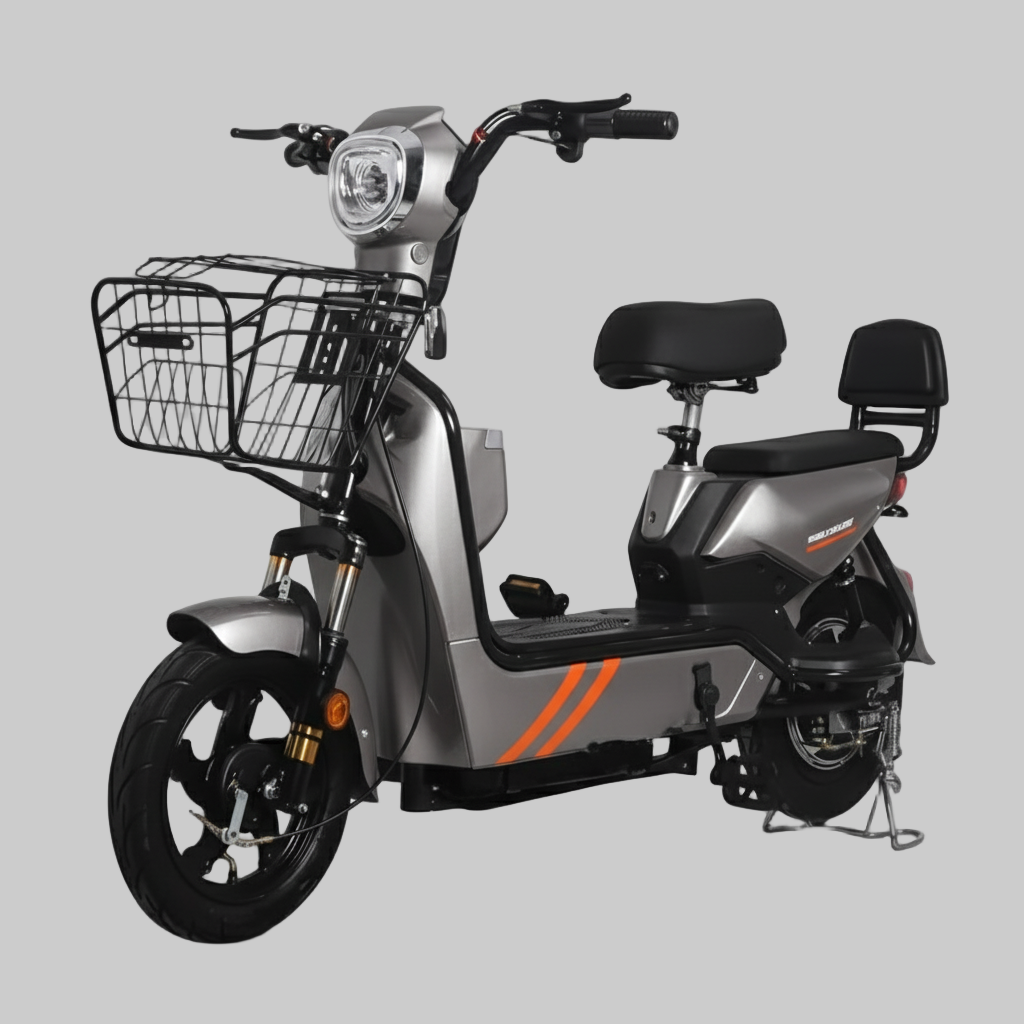 Electric City Bike/Moped Two Seats, 48V, 12Ah, 500W (Special order, Local Pick-up/Delivery Only, North Florida)
