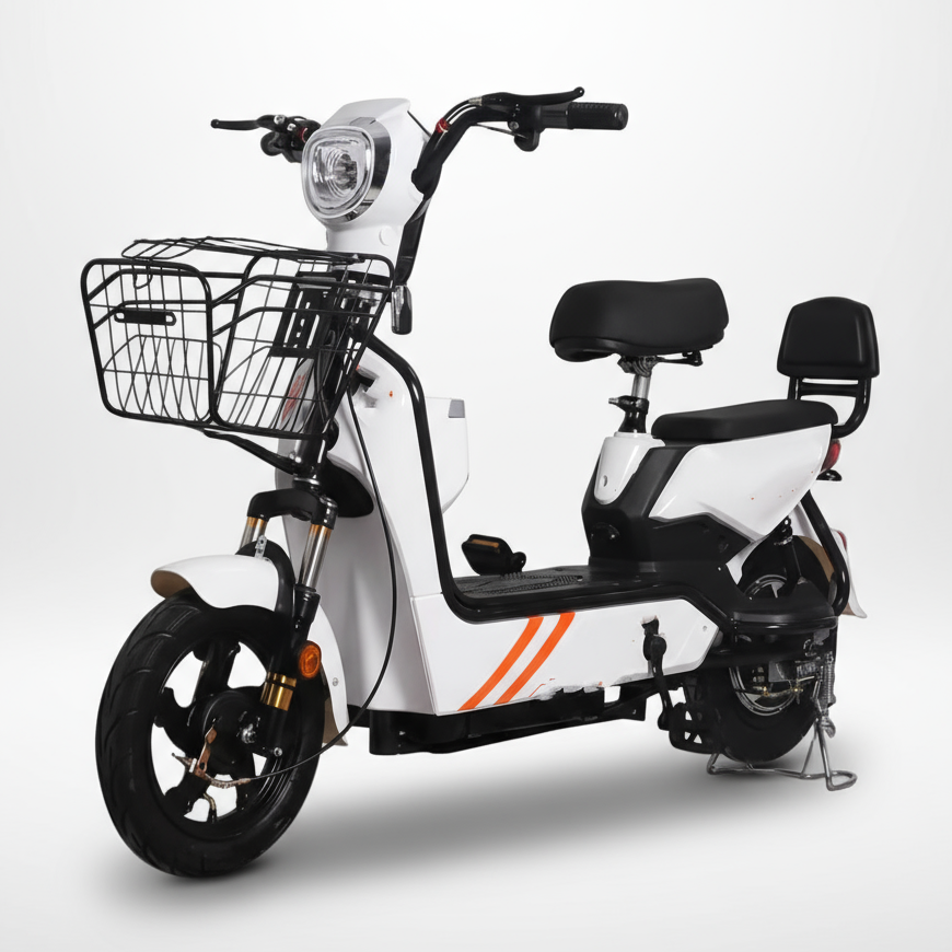 Electric City Bike/Moped Two Seats, 48V, 12Ah, 500W (Special order, Local Pick-up/Delivery Only, North Florida)