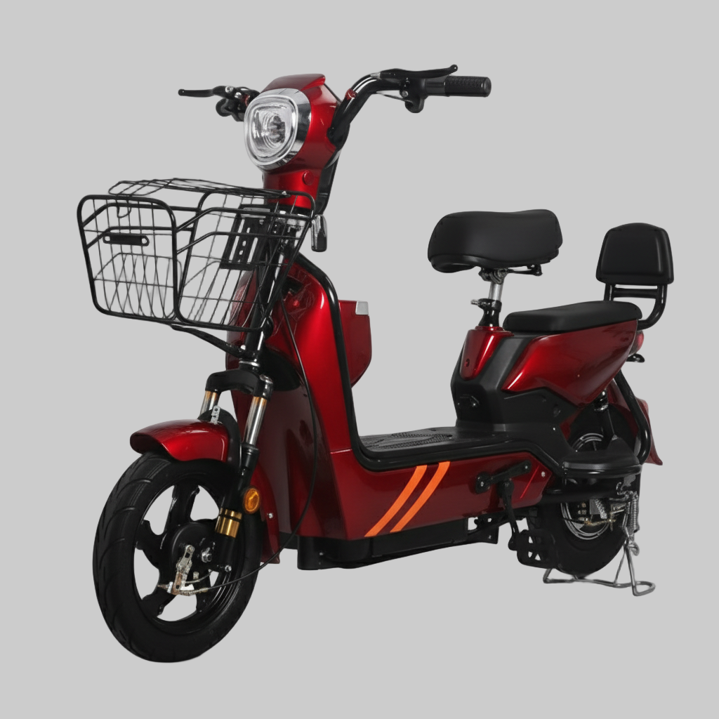 Electric City Bike/Moped Two Seats, 48V, 12Ah, 500W (Special order, Local Pick-up/Delivery Only, North Florida)