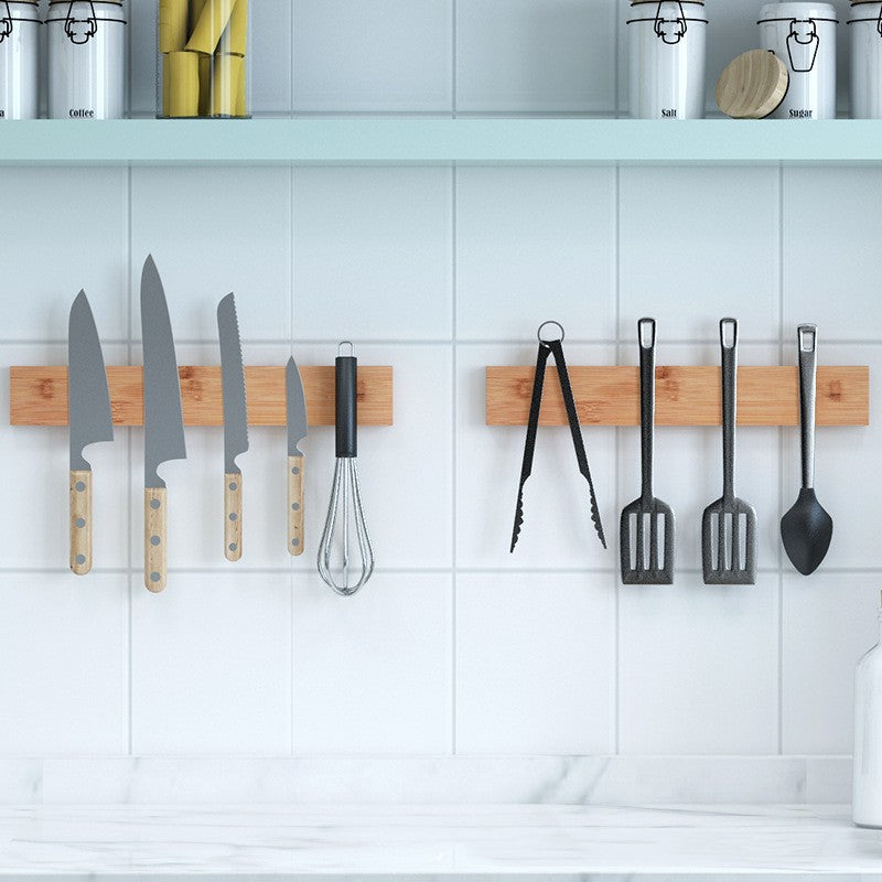 Magnetic Knife Holder, Acacia Hardwood, 16"