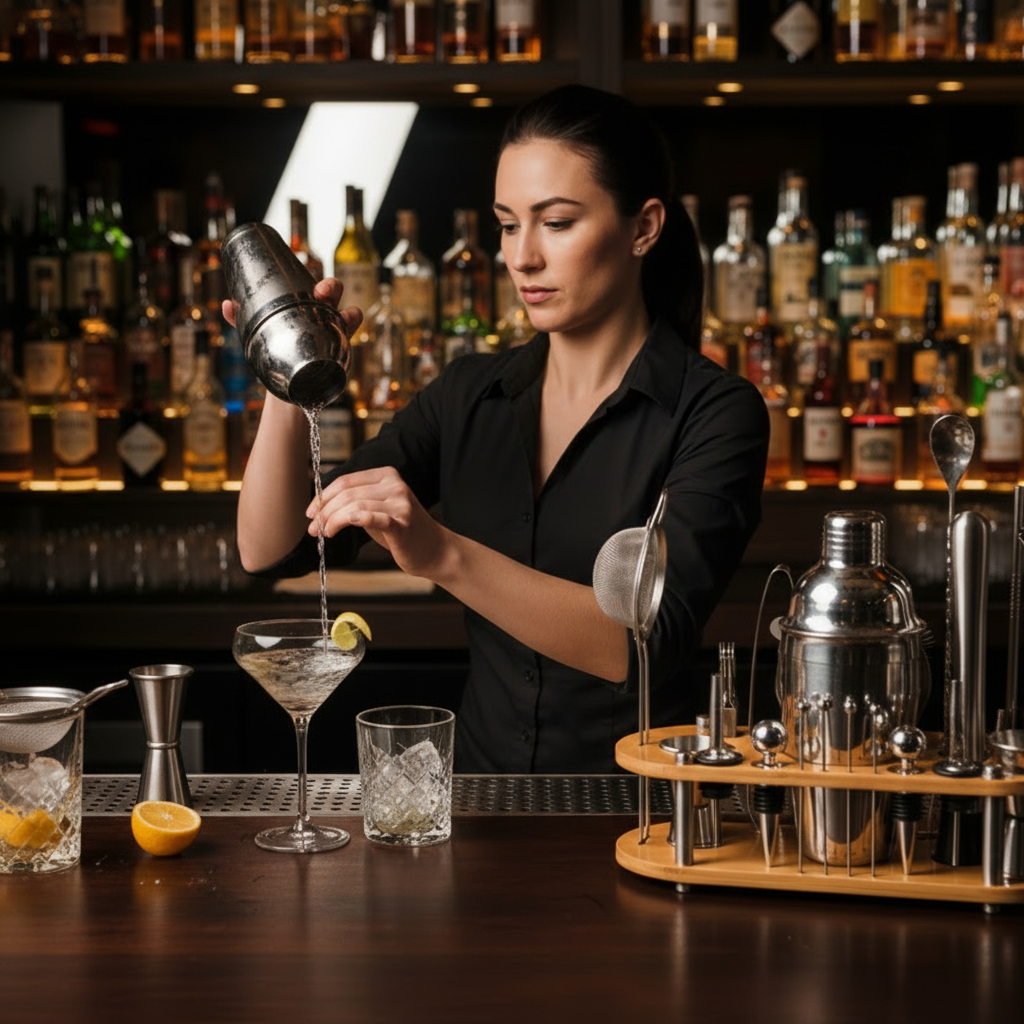 Stainless Steel Cocktail Mixology 23-piese Set