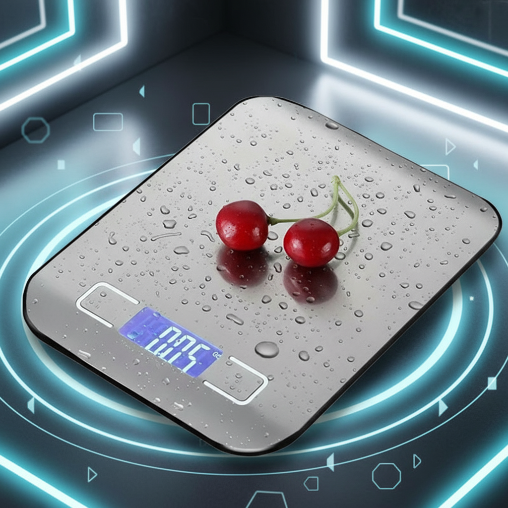 Household Digital Scale, Stainless Steel