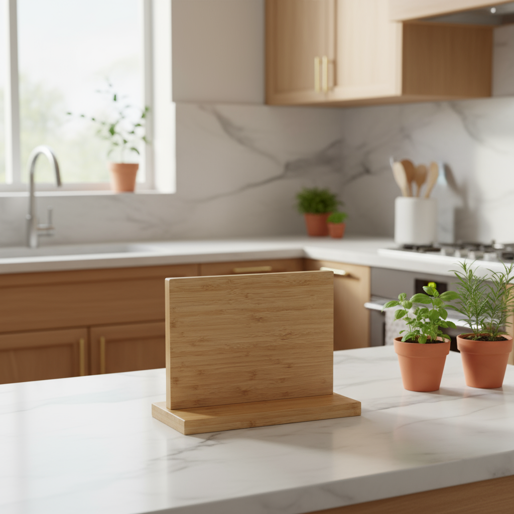 Countertop Magnetic Knife Holder, Bamboo