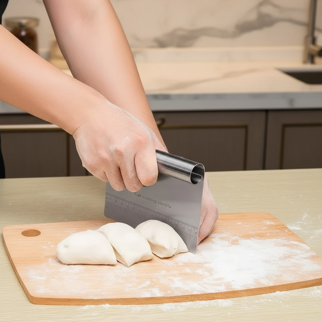 Dough Bench Scraper & Chopper