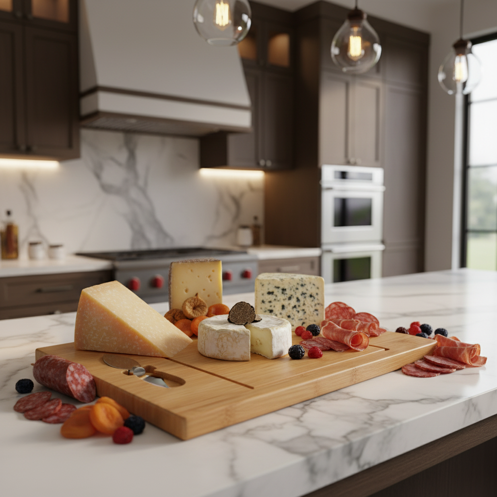 Bamboo Rectangle Cheese Board