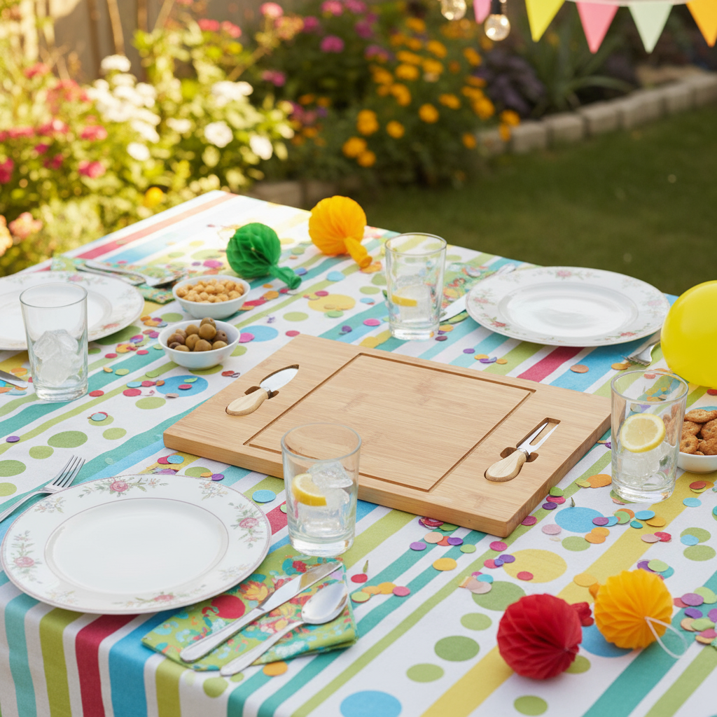 Bamboo Rectangle Cheese Board
