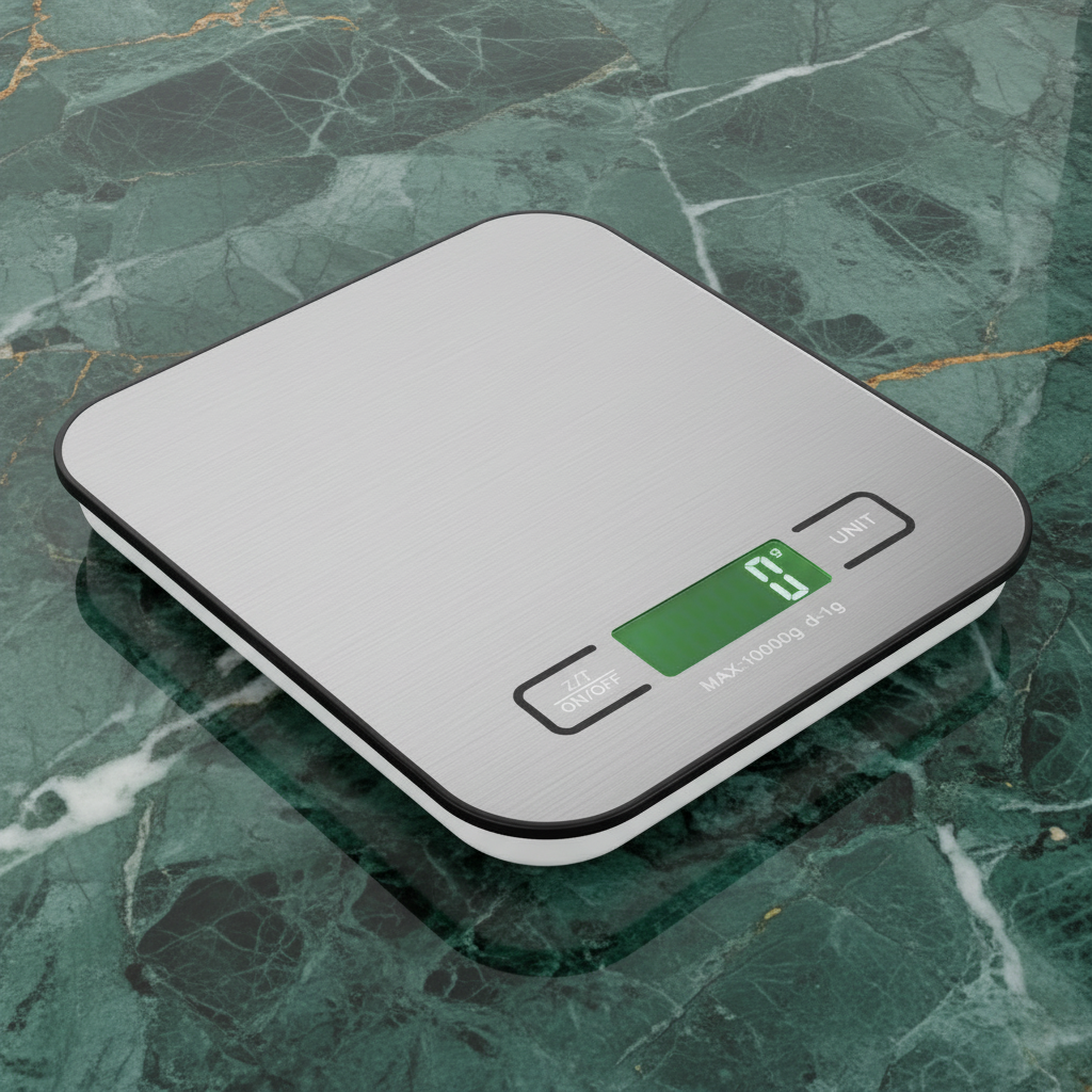 Household Digital Scale, Stainless Steel