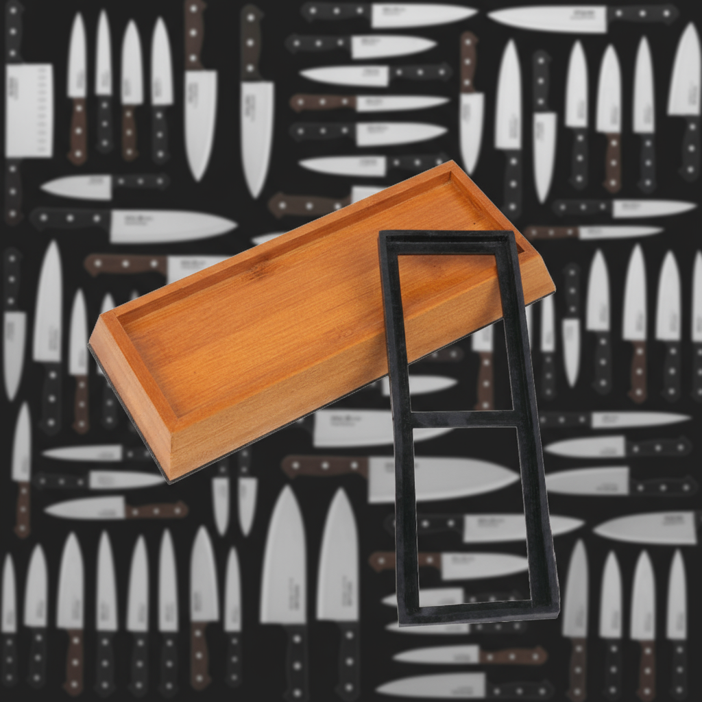 Knive Sharpening Water Stone,  Sized at 7x2.4x1.2 inches, with bonus Angle Guide