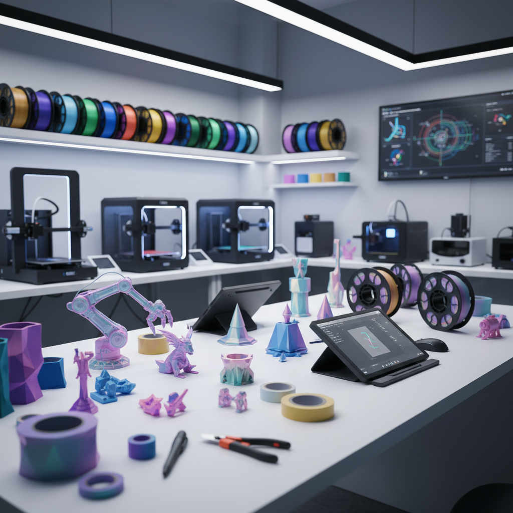 PLA 3D Printer Filament, Silk Three-Color, 1kg (2.2lb) Spool, 1.75mm +/- 0.03mm