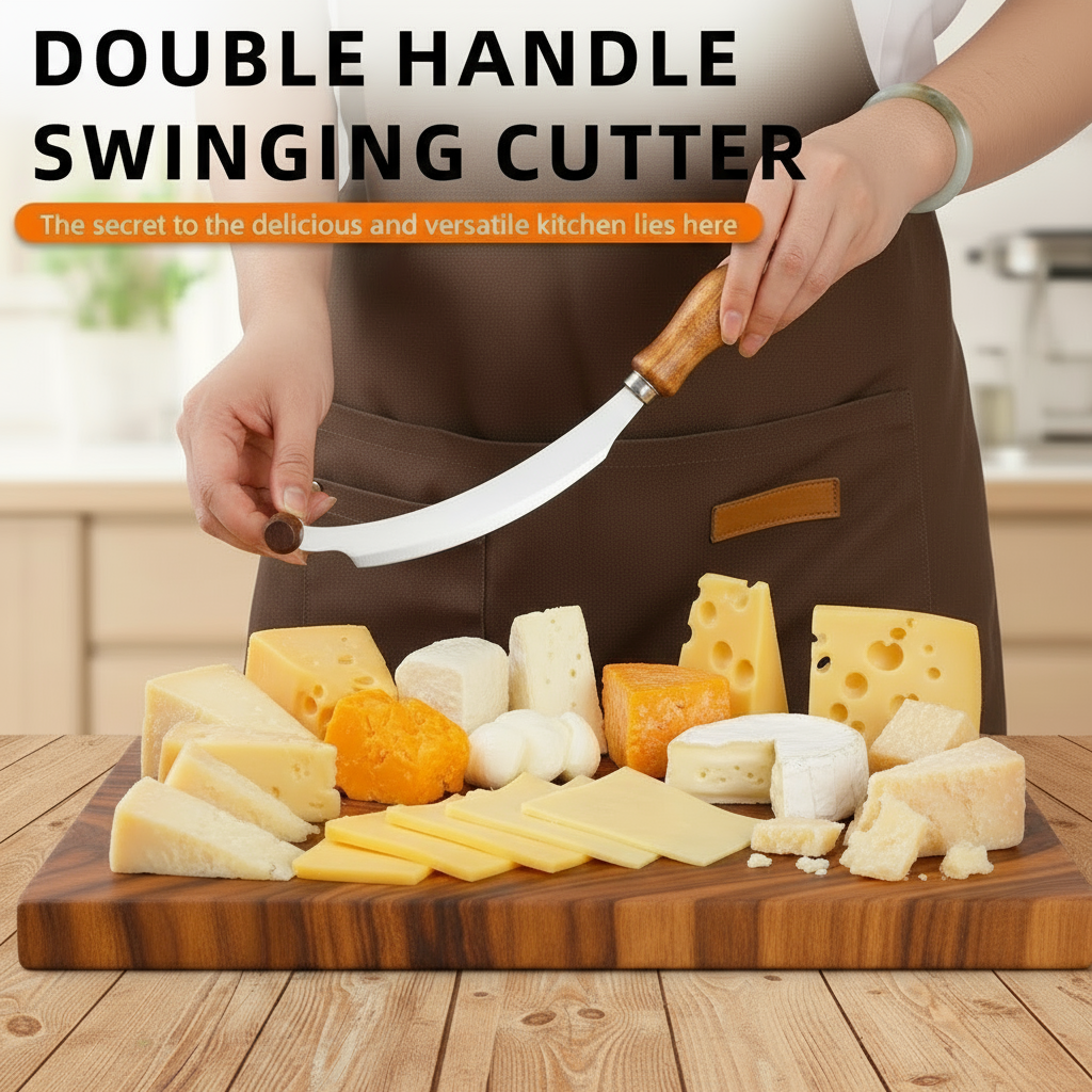 Cheese Knife, Double Handle