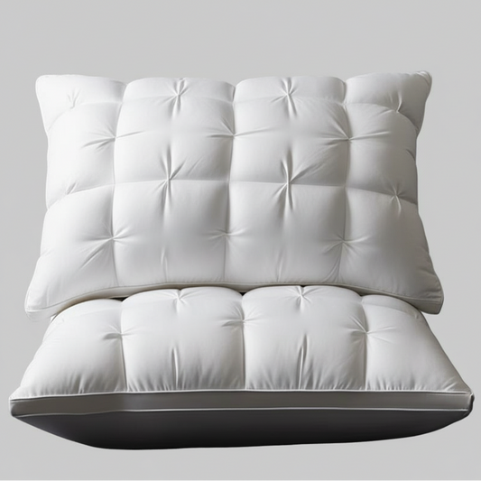 Modern Feather, Comfortable Pillow, White, Washable,  800g