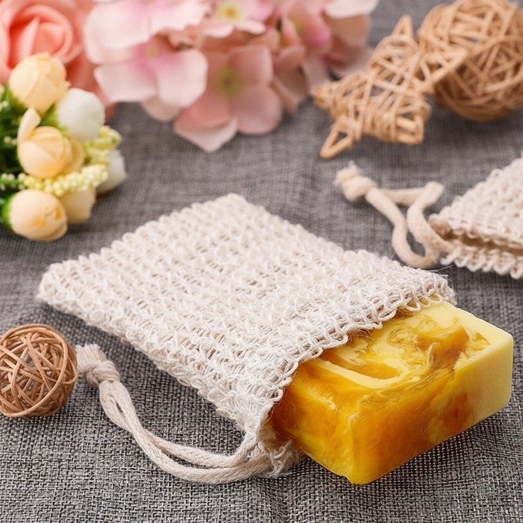 Mesh Foaming Soap Pouch for Shower