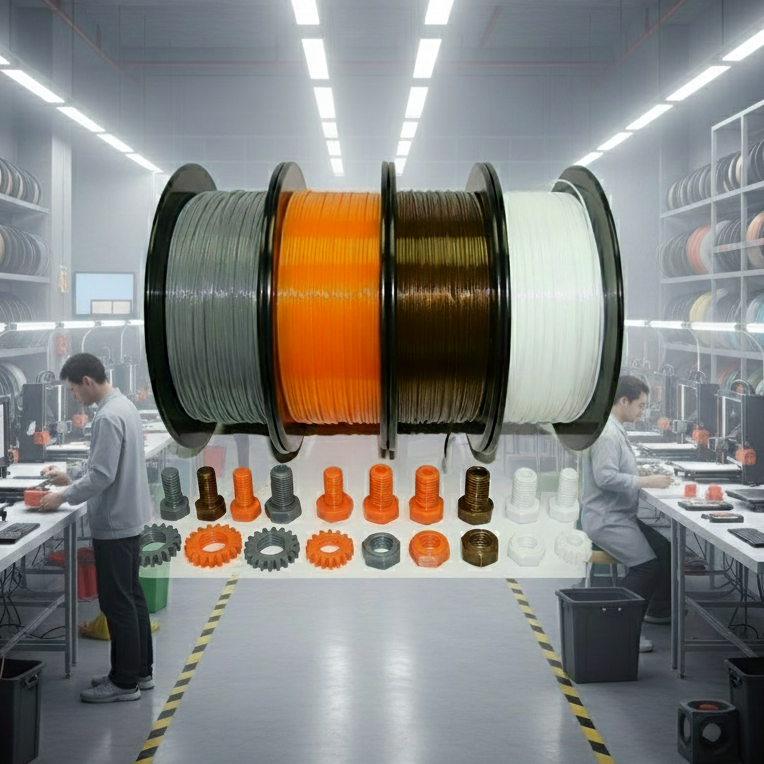 ABS 3D Printer Filament, High-Speed, 1kg (2.2lb) Spool, 1.75mm +/- 0.03mm