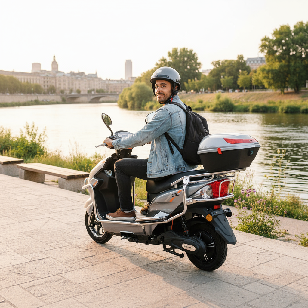 Electric Scooter, 60V, 20Ah, 1000W (Special order, North Florida, Local Pick-up/Delivery Only)