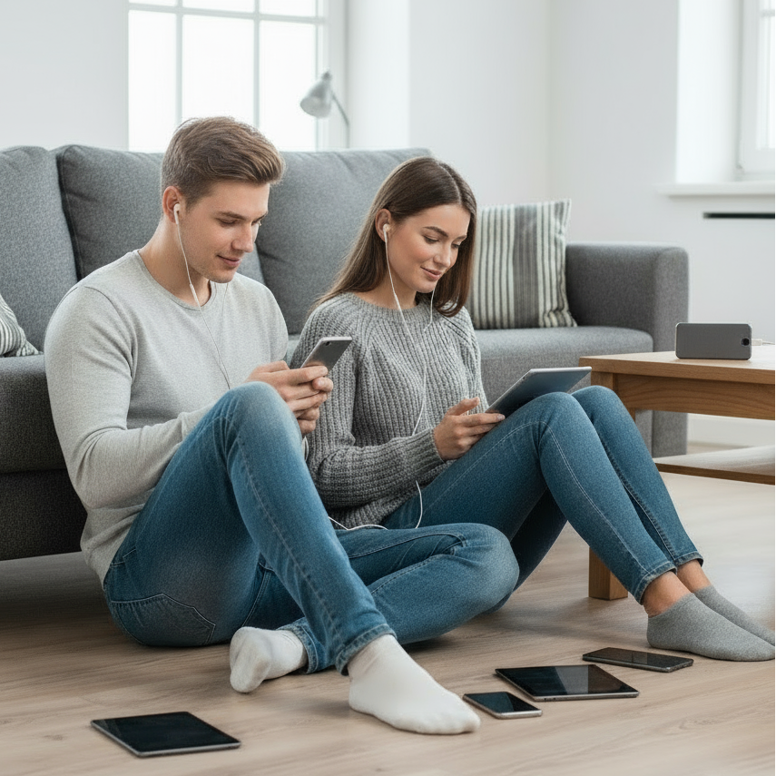 6 Outlets Charging Station, Black,  Extra High Power 160W, Box Included